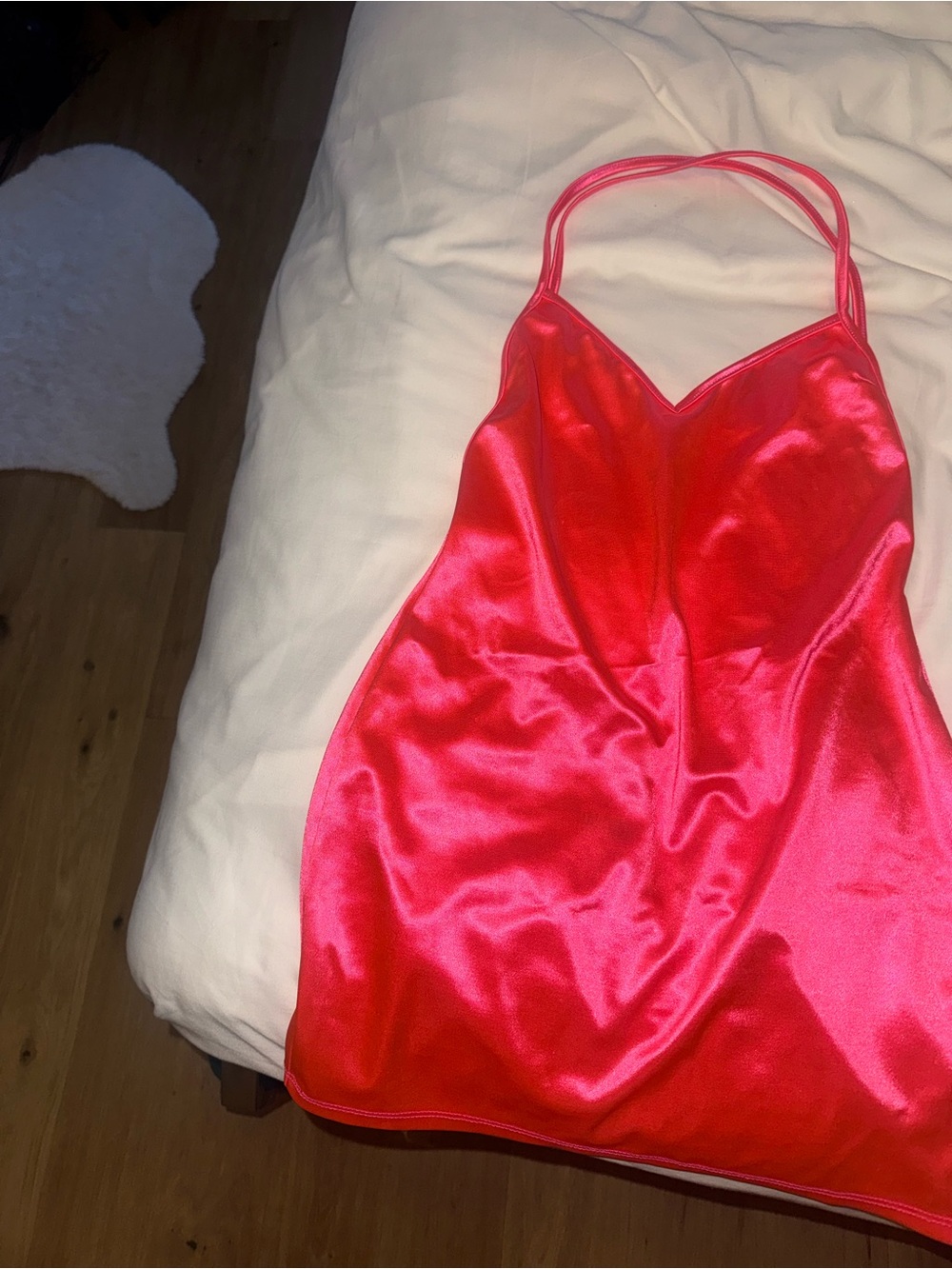 Laina Rauma Slip Dress - Hot Pink